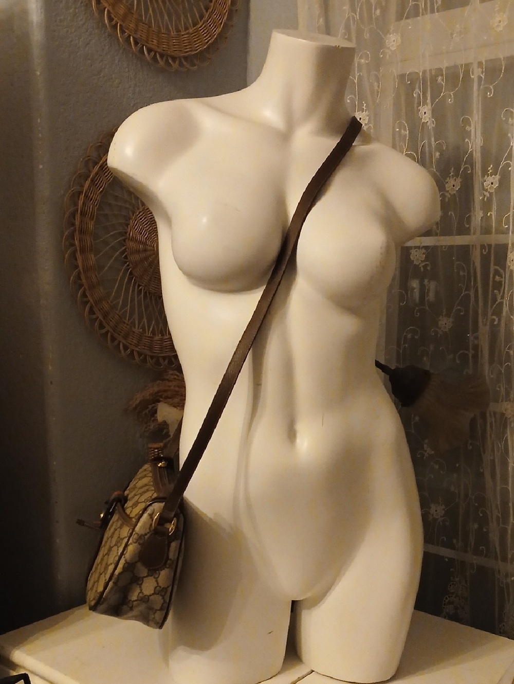 Gucci Monogram Crossbody bag Sherry line Hot Bag! Authentic Great Condition - Picture 15 of 16